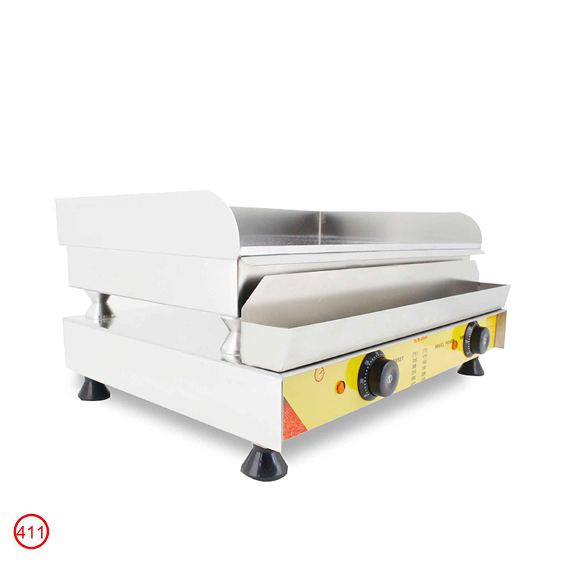 Electric Griddle Pancake - NP-411 業務用電気グリドル、電気グリル、手延べパンケーキマシン、急速加熱厚焼き鉄板焼き機器
