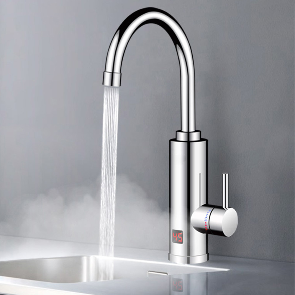 Kitchen Appliances And Utensils - 3000W 電気温水器 浴室 キッチン 蛇口 タンクレス給湯器