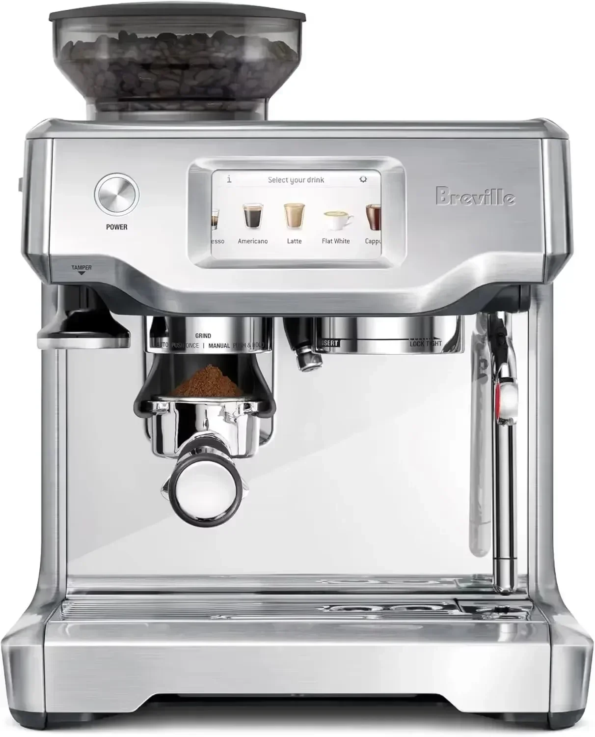 Breville Espresso Barista Touch - 新品 ブレヴィル バリスタ タッチ エスプレッソマシン BES880BSS