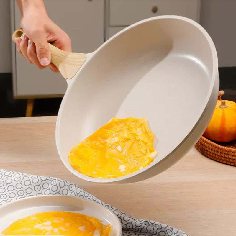 Electric Griddle Pancake - 耐久性のあるノンスティック中華鍋フライパンセラミックポットステーキスキレットパンケーキソースパン家庭用誘導ガスストーブユニバーサルキッチン調理器具