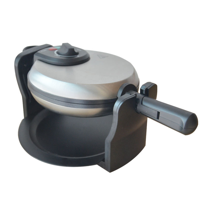 220V フリップワッフルメーカー ラウンドパンケーキメーカ - Electric Griddle Pancake のレビューと価格