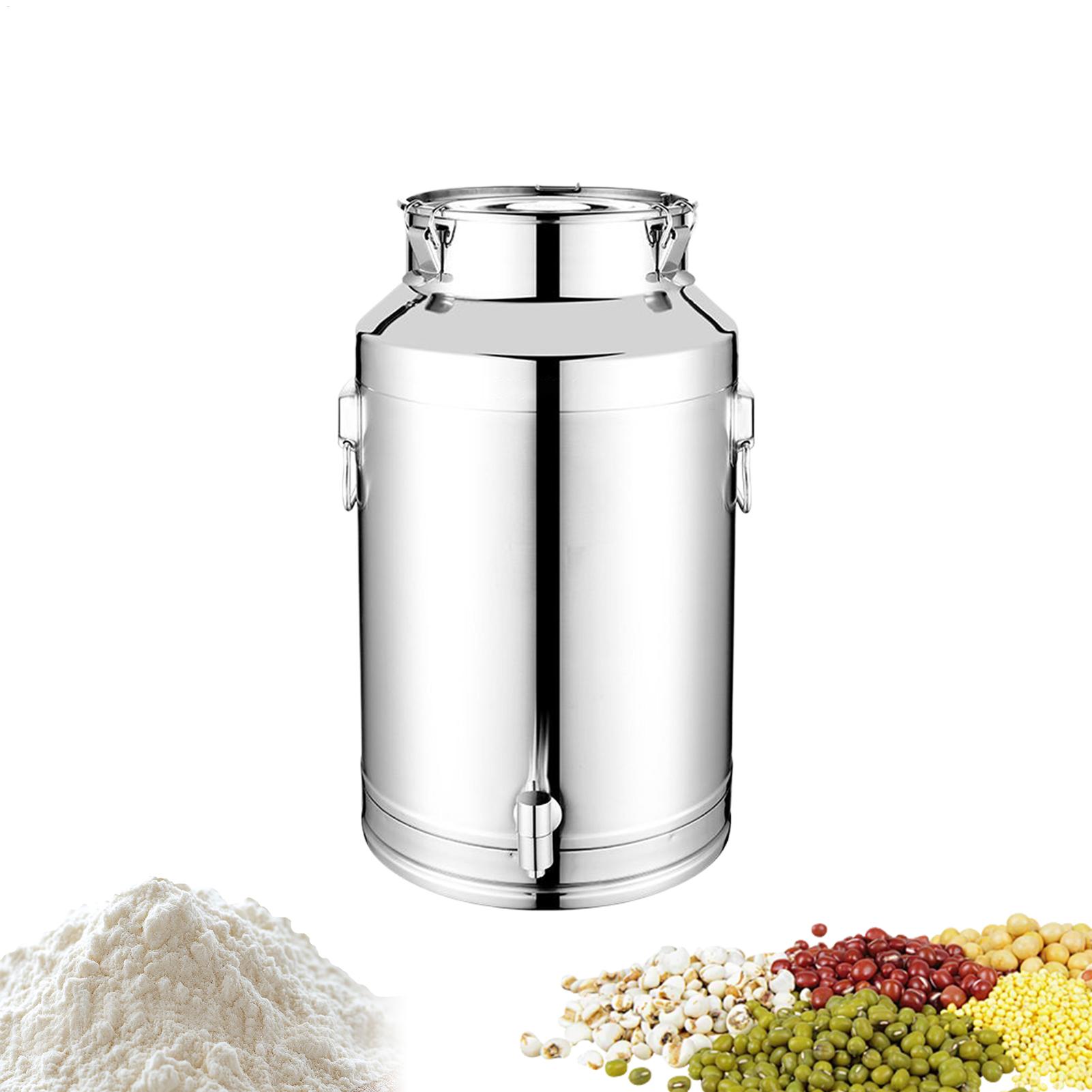 5L/9L/14L キッチン密閉バレル 蛇口付き ステンレス - Kitchen Appliances And Utensils のレビューと価格