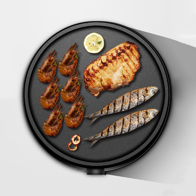 110V電気クレープパン、パンケーキグリドル、春巻きメーカー - Electric Griddle Pancake のレビューと価格