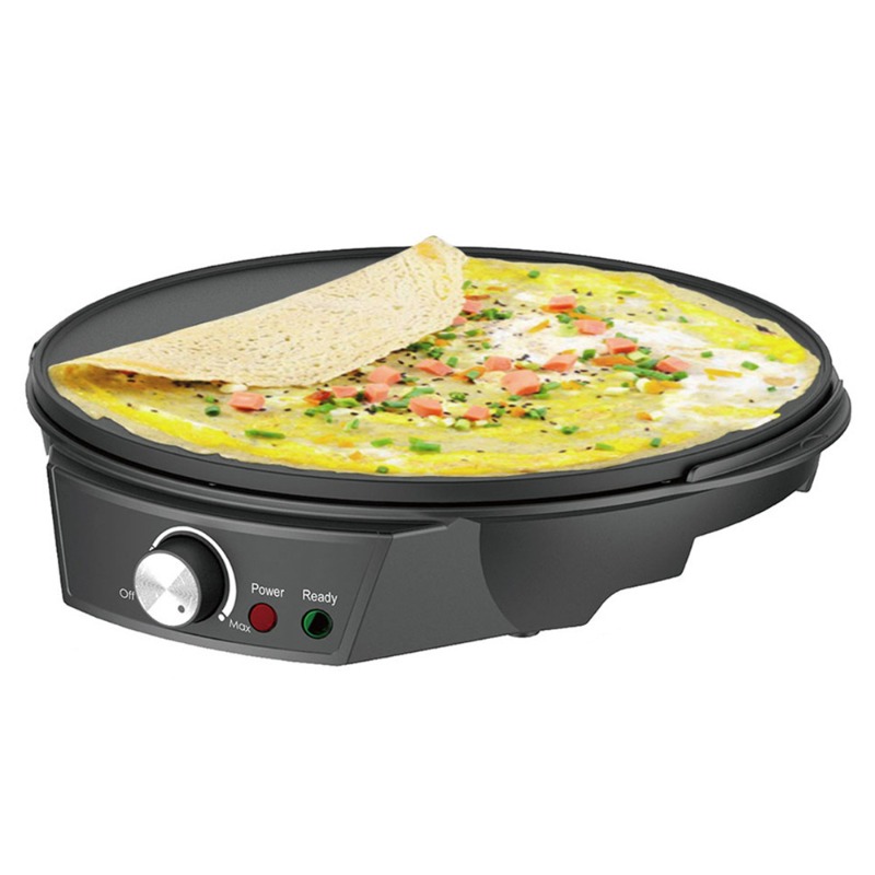 110V電気クレープパン、パンケーキグリドル、春巻きメーカー - Electric Griddle Pancake のレビューと価格