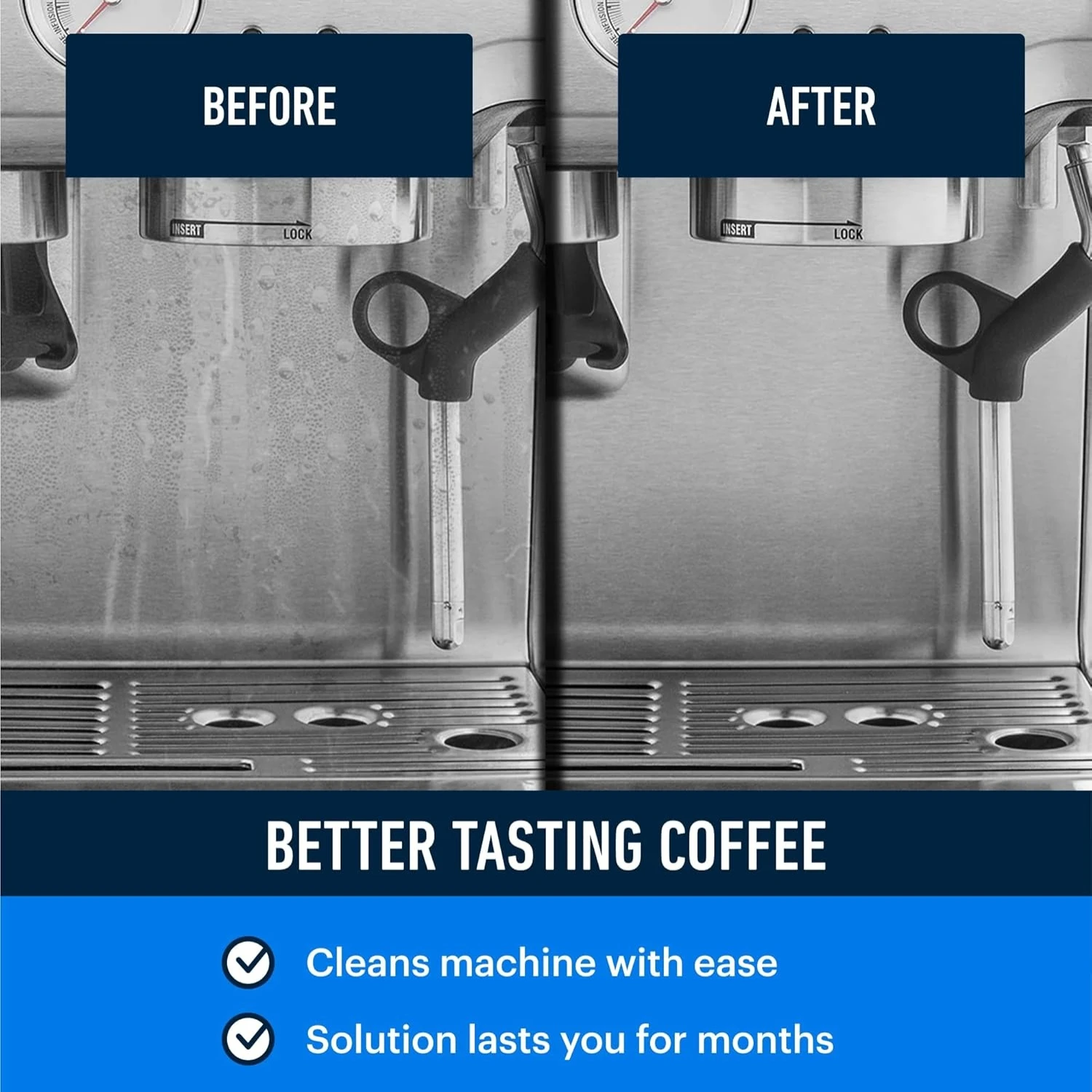 50/10 個のエスプレッソマシン洗浄タブレット、Brevi - Breville Espresso Barista Touch のレビューと価格