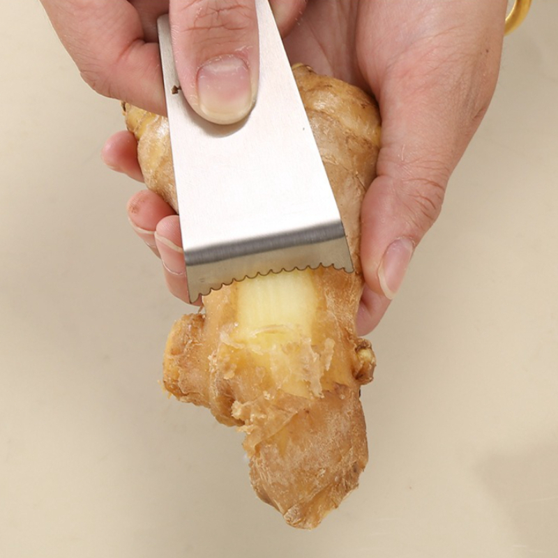 1個入り生姜皮むき器 効率的で清潔な皮むきツール 耐久性があ - Kitchen Appliances And Utensils のレビューと価格