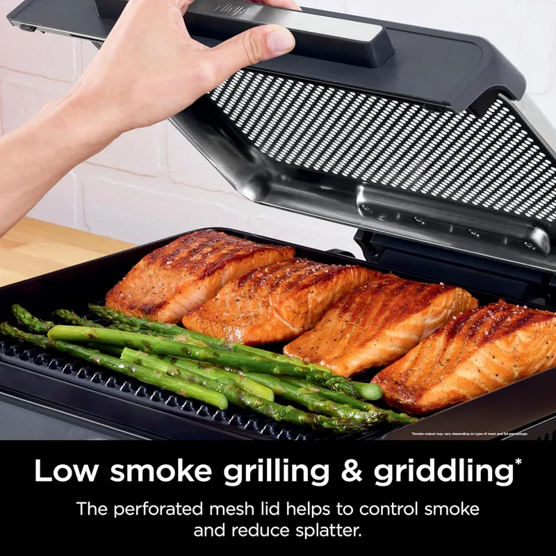 Ninja グリドルと屋内グリル、14インチ、電気グリル、ス - Electric Griddle Pancake のレビューと価格