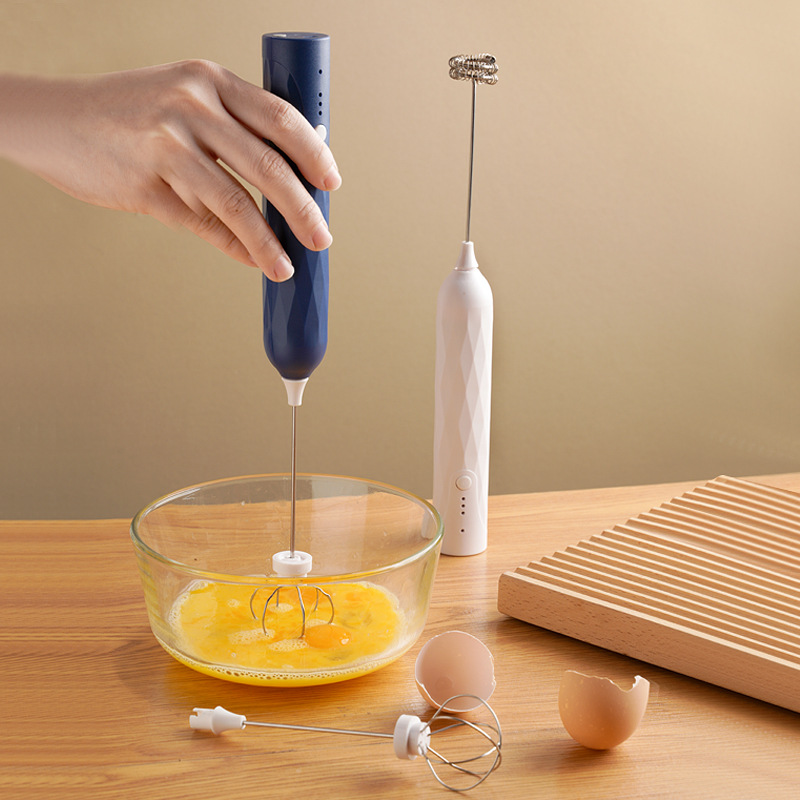 1PC ハンドブレンダー電動卵ビーターミルク泡立て器家庭用キ - Hand Mixer Electric のレビューと価格