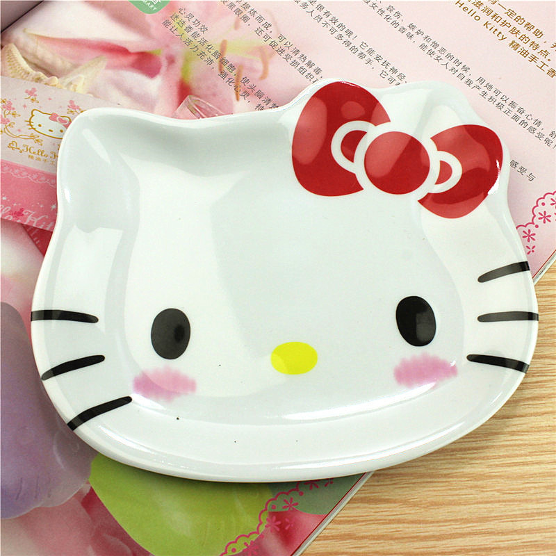 動物漫画かわいい子供用模造セラミック食器ケーキスナックドライ - Kitchen Appliances And Utensils のレビューと価格