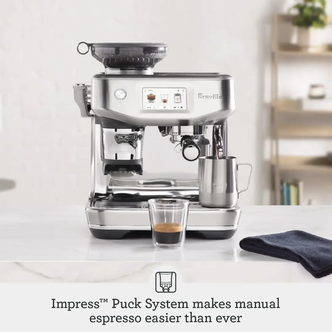 ブレビル バリスタタッチ インプレス エスプレッソマシン B - Breville Espresso Barista Touch のレビューと価格
