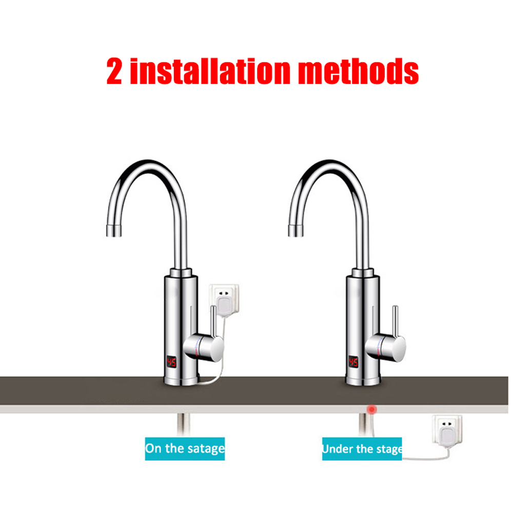 3000W 電気温水器 浴室 キッチン 蛇口 タンクレス給湯 - Kitchen Appliances And Utensils のレビューと価格