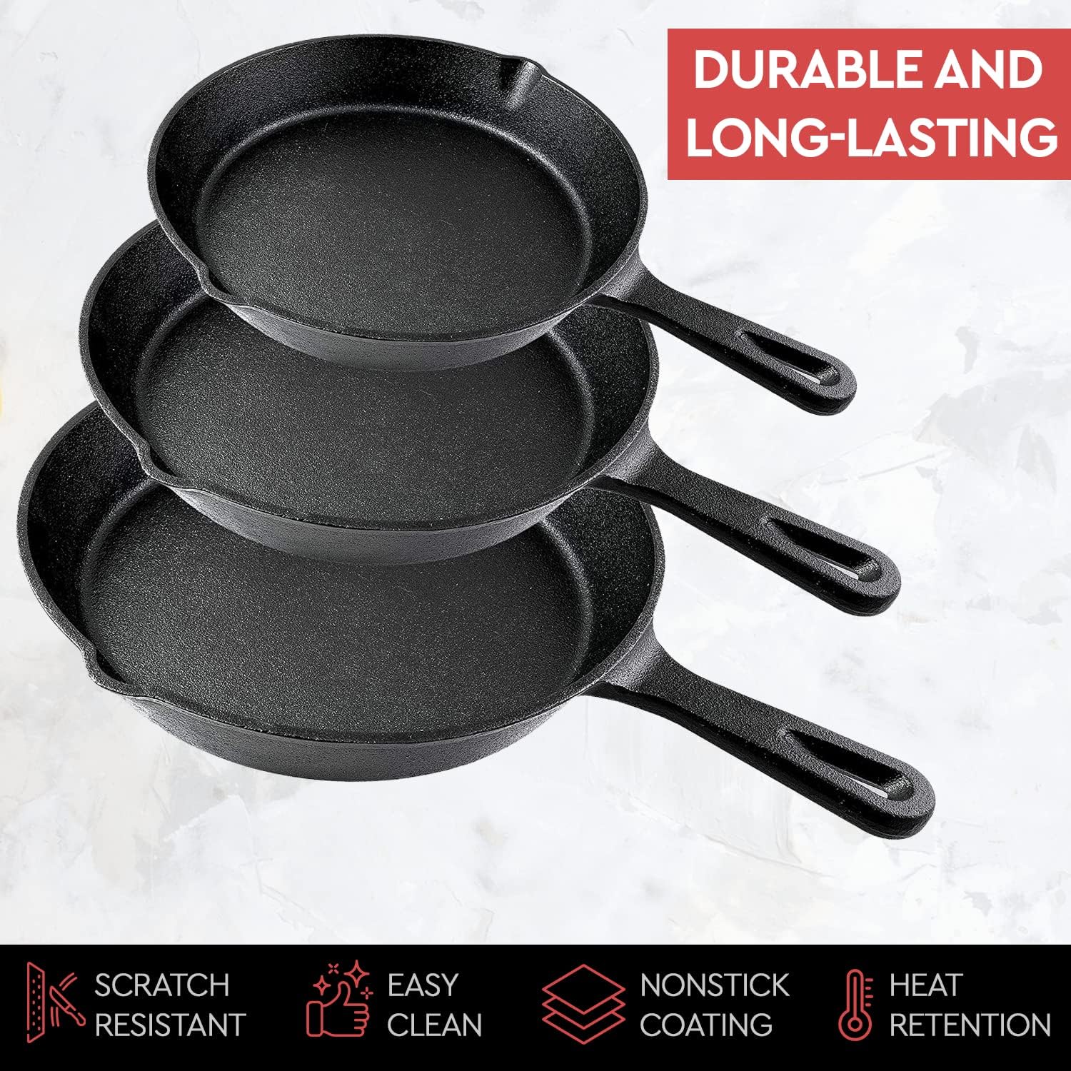 14/16/20cm 鋳鉄製フライパン ノンスティック オム - Electric Griddle Pancake のレビューと価格