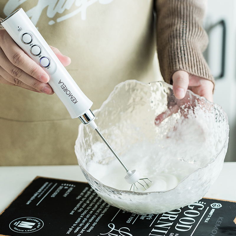 電動ミルク泡立て器フォームメーカーミキサーコーヒードリンク泡 - Hand Mixer Electric のレビューと価格