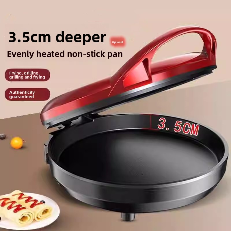 電気グリドル、家庭用両面加熱、深型電気グリドル、パンケーキメ - Electric Griddle Pancake のレビューと価格