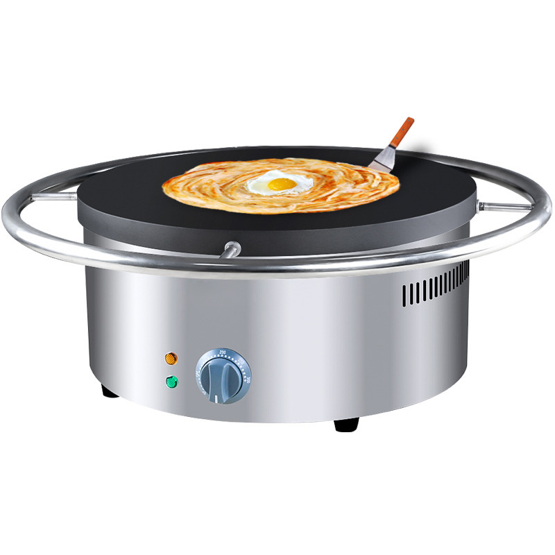 手動回転式電気パンケーキグリドル、伝統的な中華パンケーキパン - Electric Griddle Pancake のレビューと価格