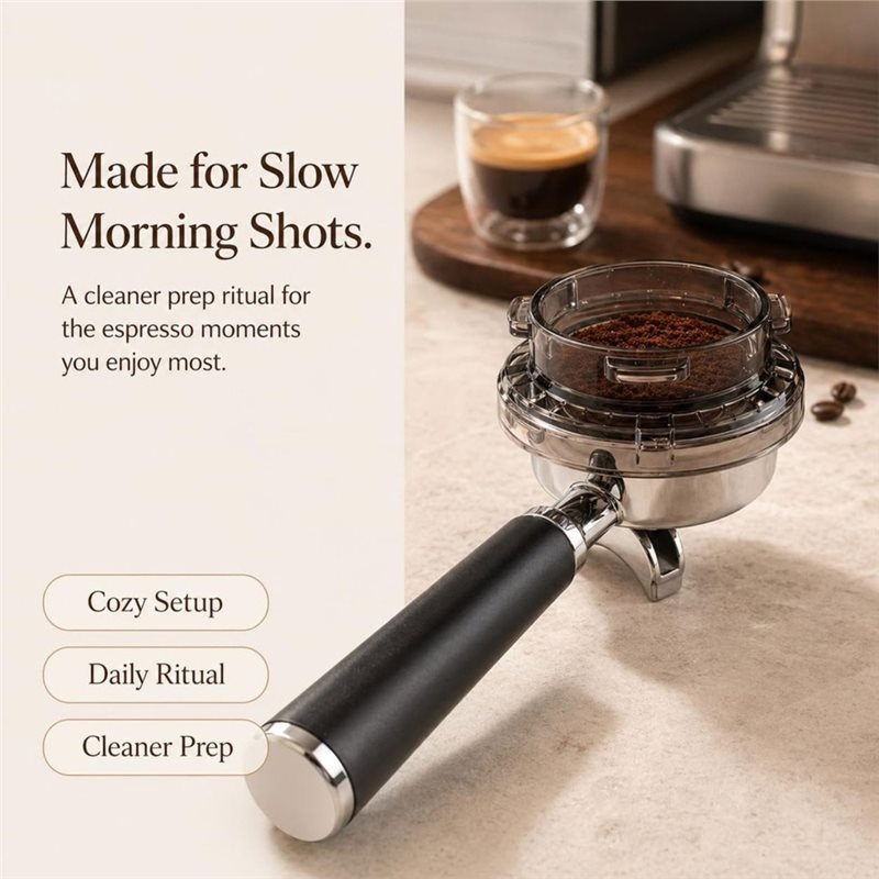 24時間ホットセール ツイストロック式ポルタフィルターファン - Breville Espresso Barista Touch のレビューと価格